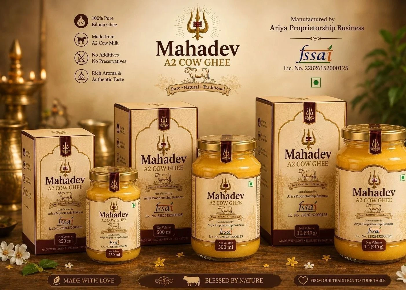MAHADEV A2 Cow GHEE 3