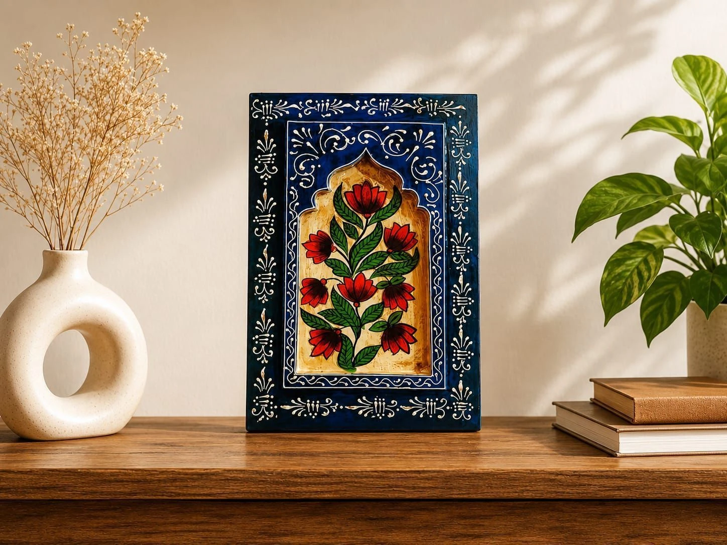 Wood handmade wall frame 1