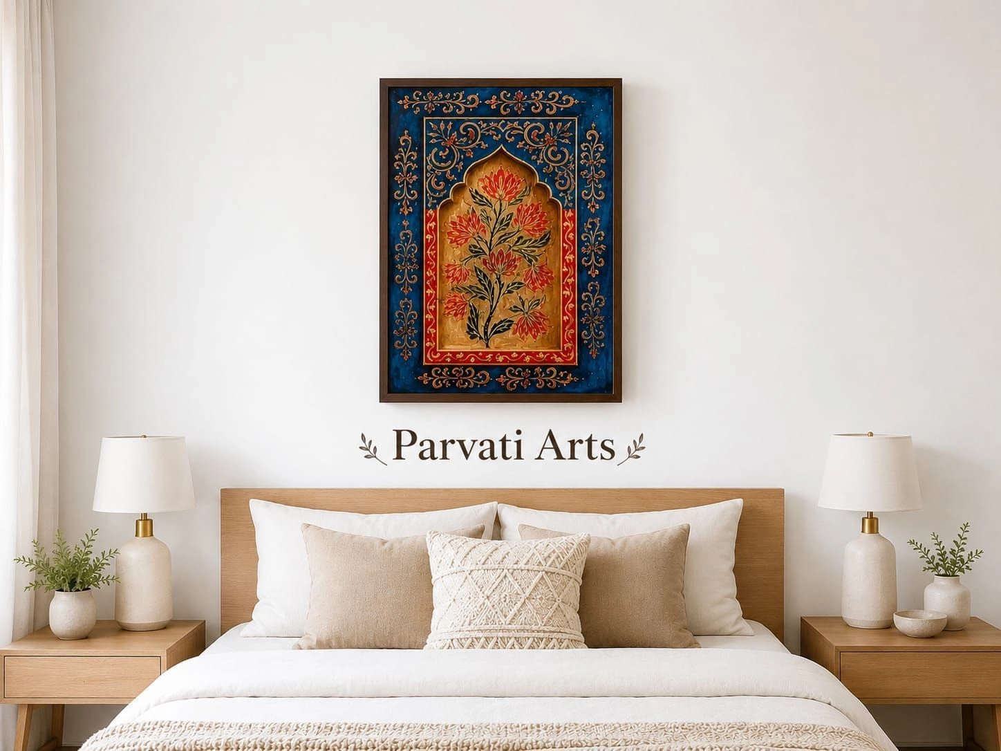 Wood wall handmade frame 1