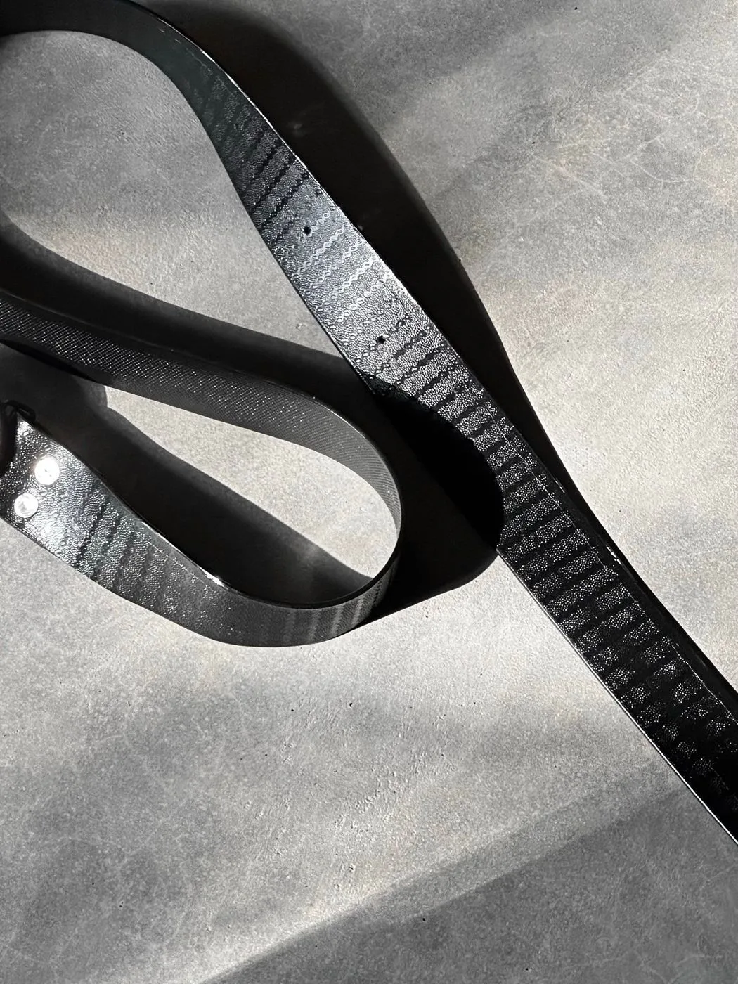 Chrome Knife Belt 5