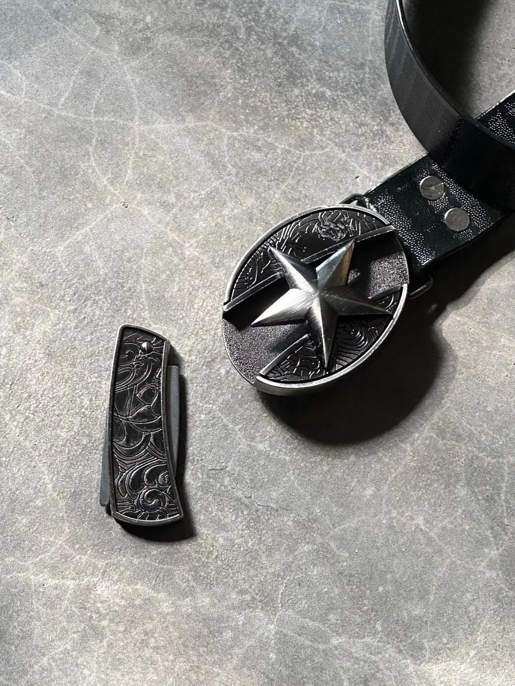 Chrome Knife Belt 6