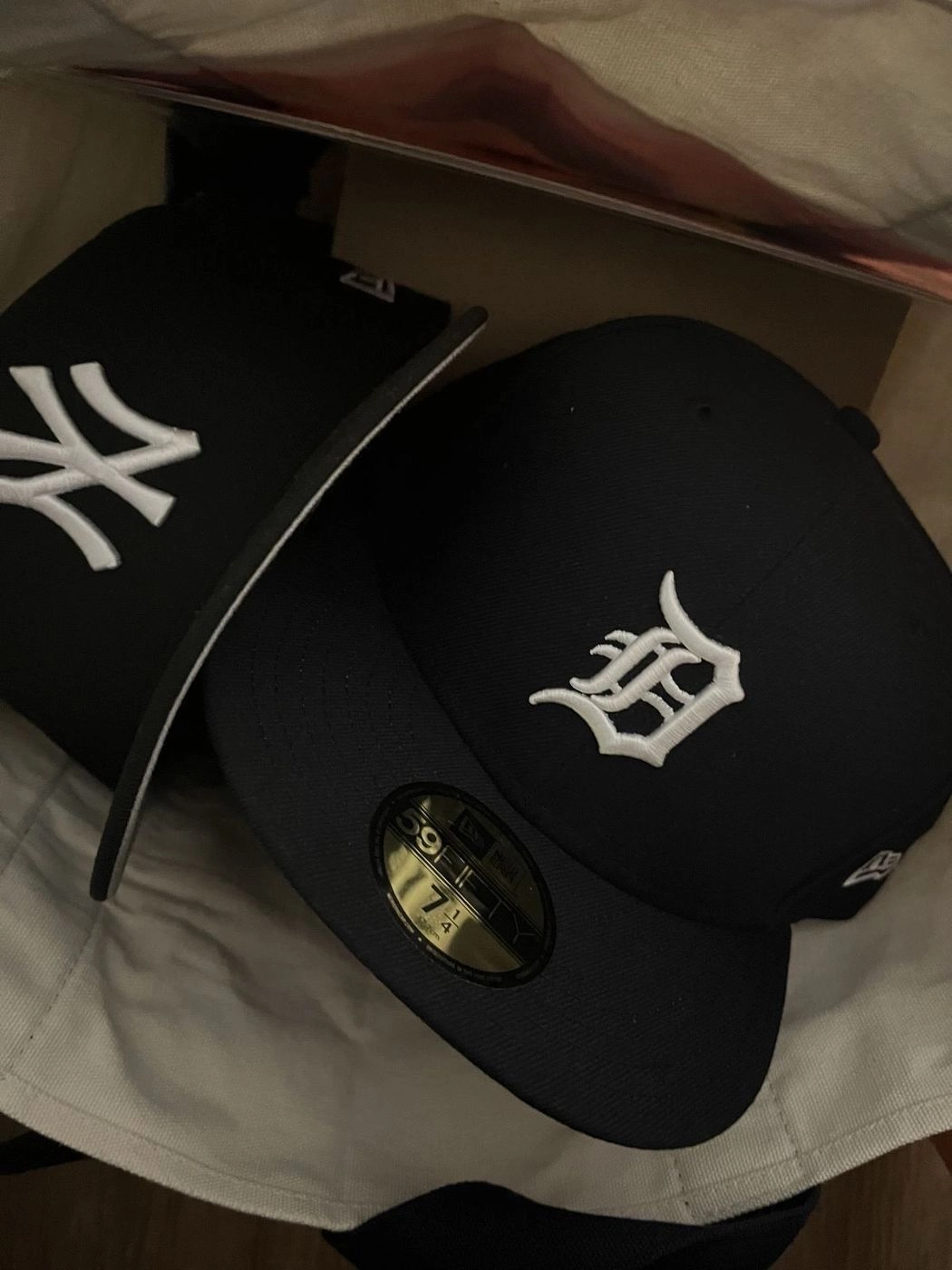 Fitted Cap/ Plain Black