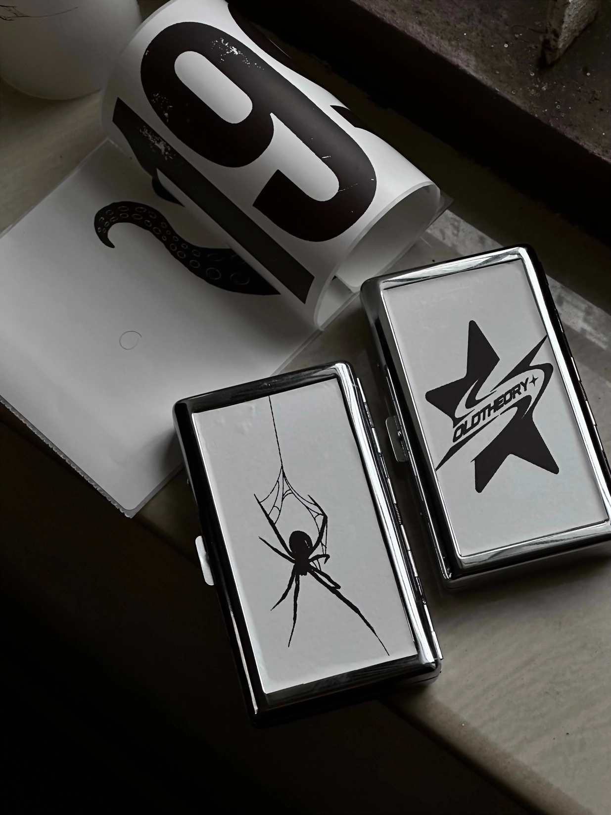 Spider Metal Cig Wallet
