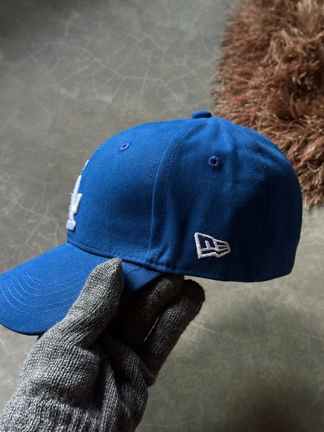 LA Serpent Royal Blue Fitted Cap 3