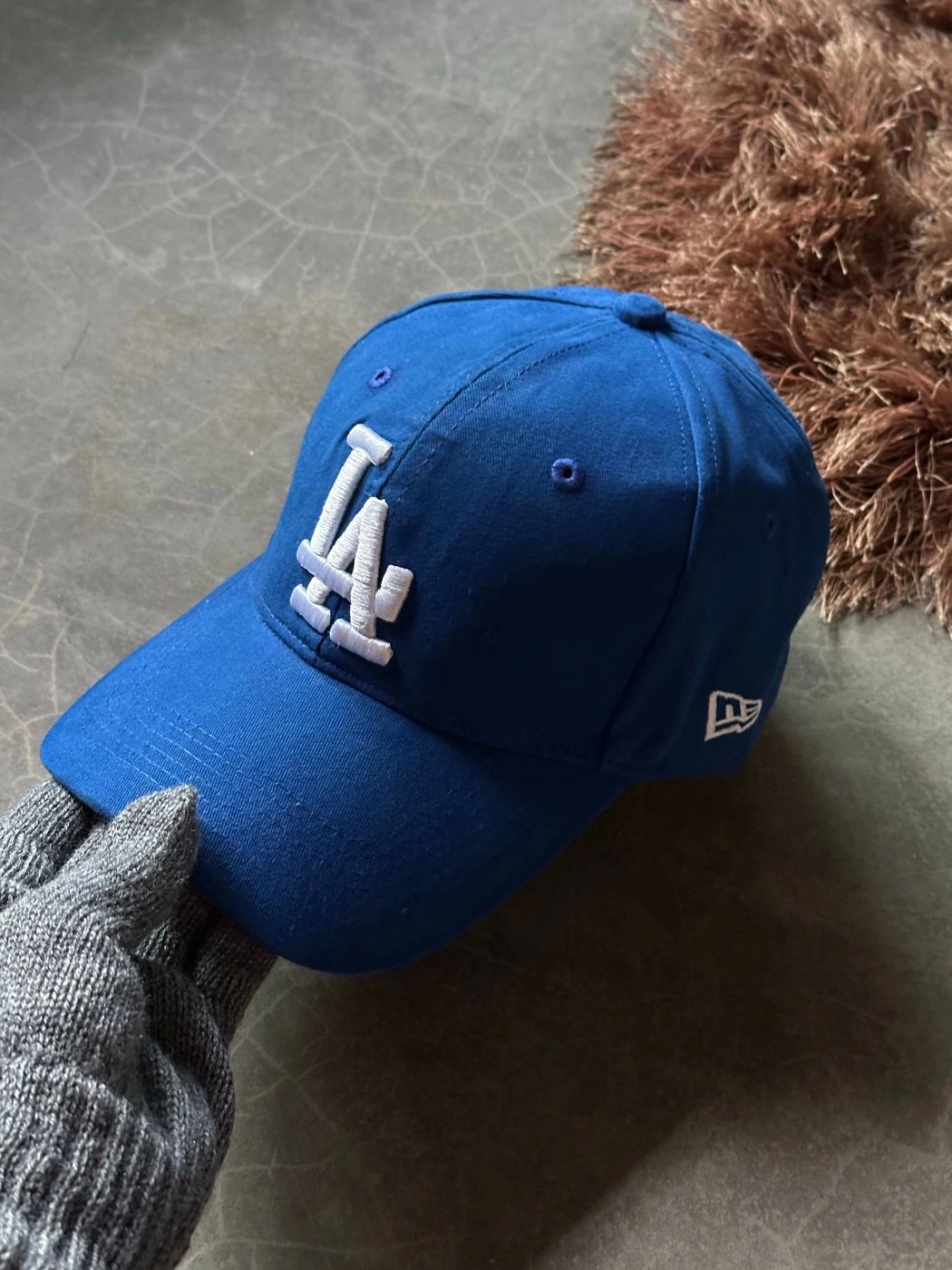 LA Serpent Royal Blue Fitted Cap 5