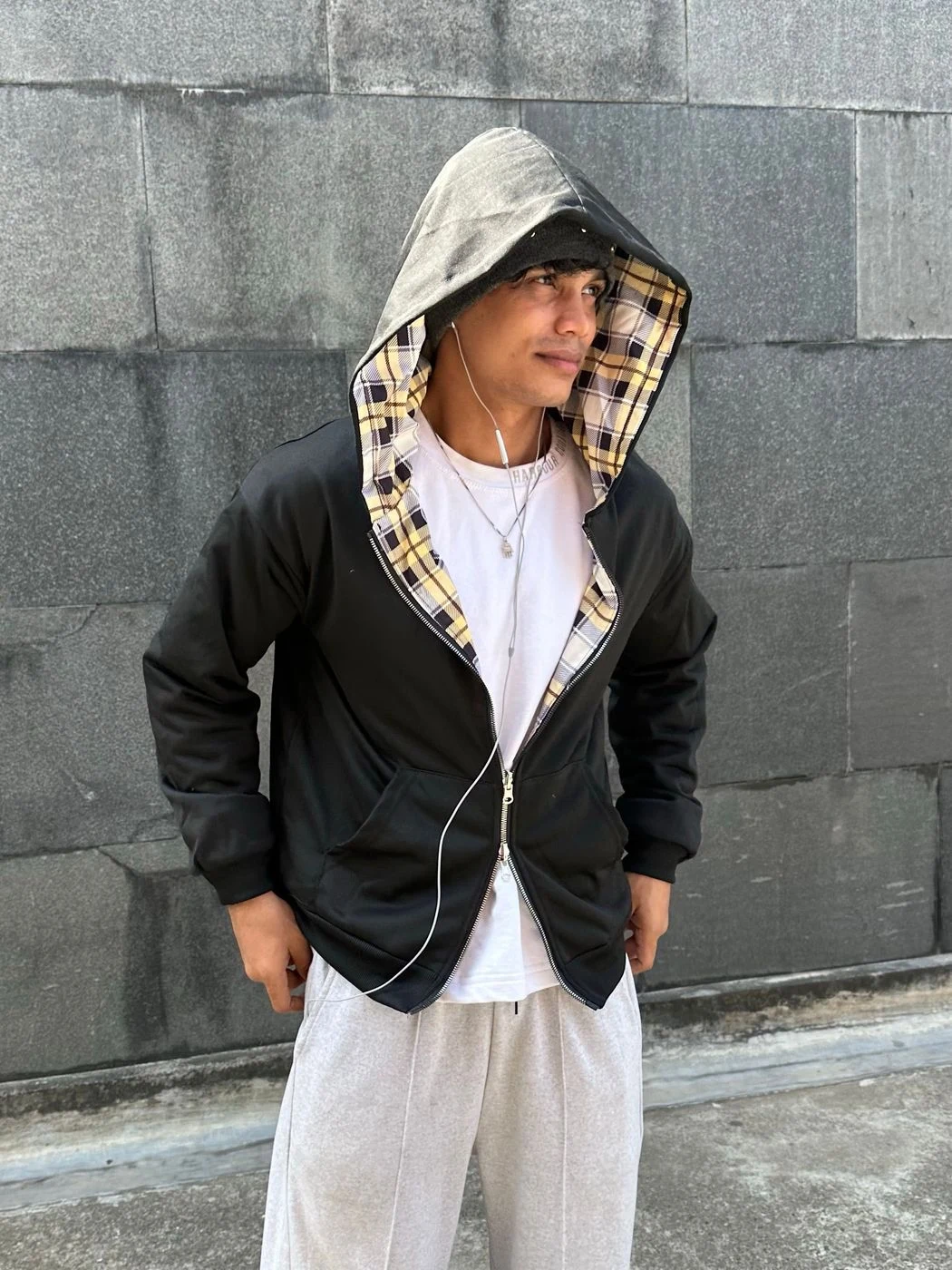 REVERSE THEORY ZIPUP HOODIE-OT 004 1