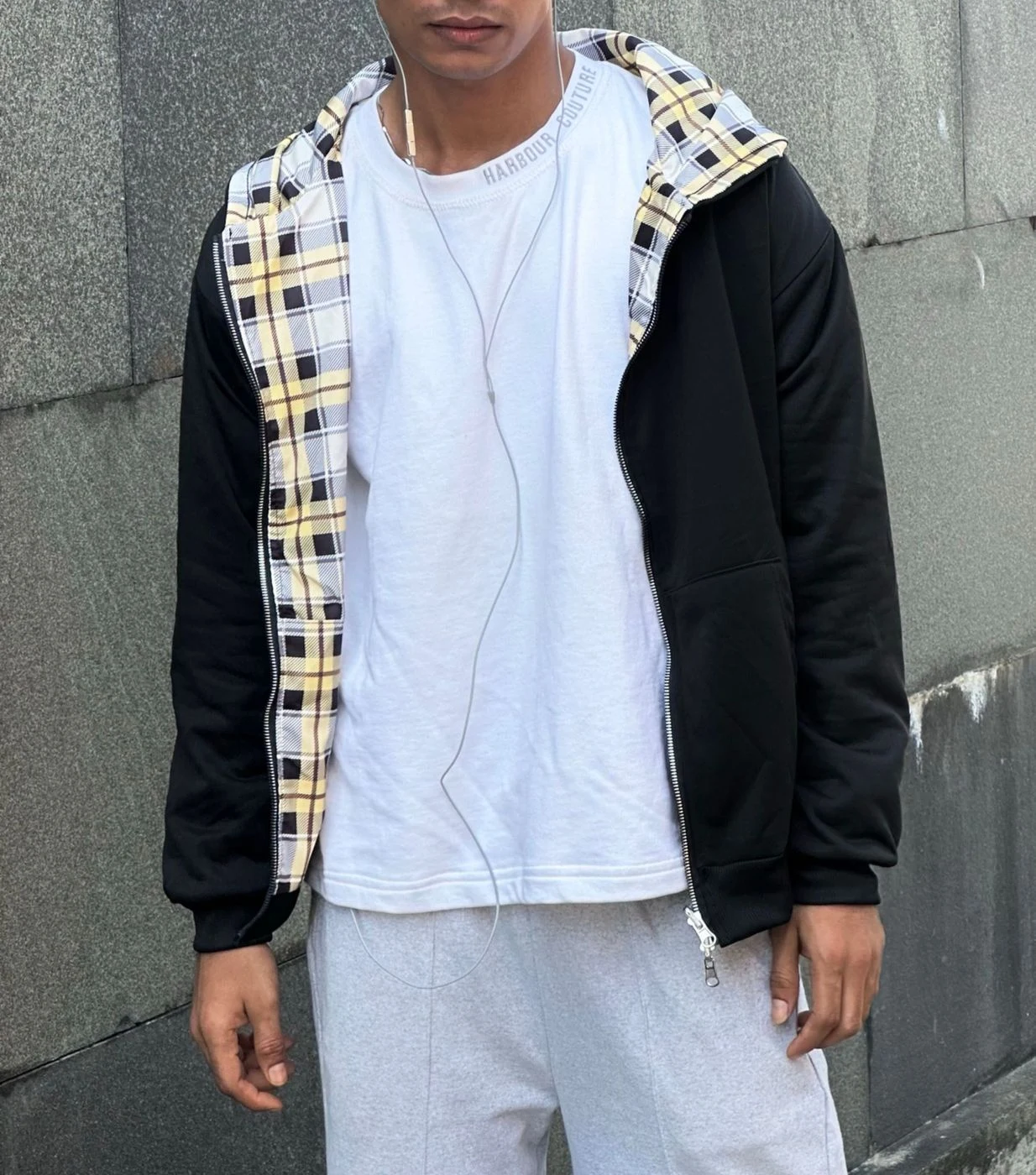 REVERSE THEORY ZIPUP HOODIE-OT 004 3