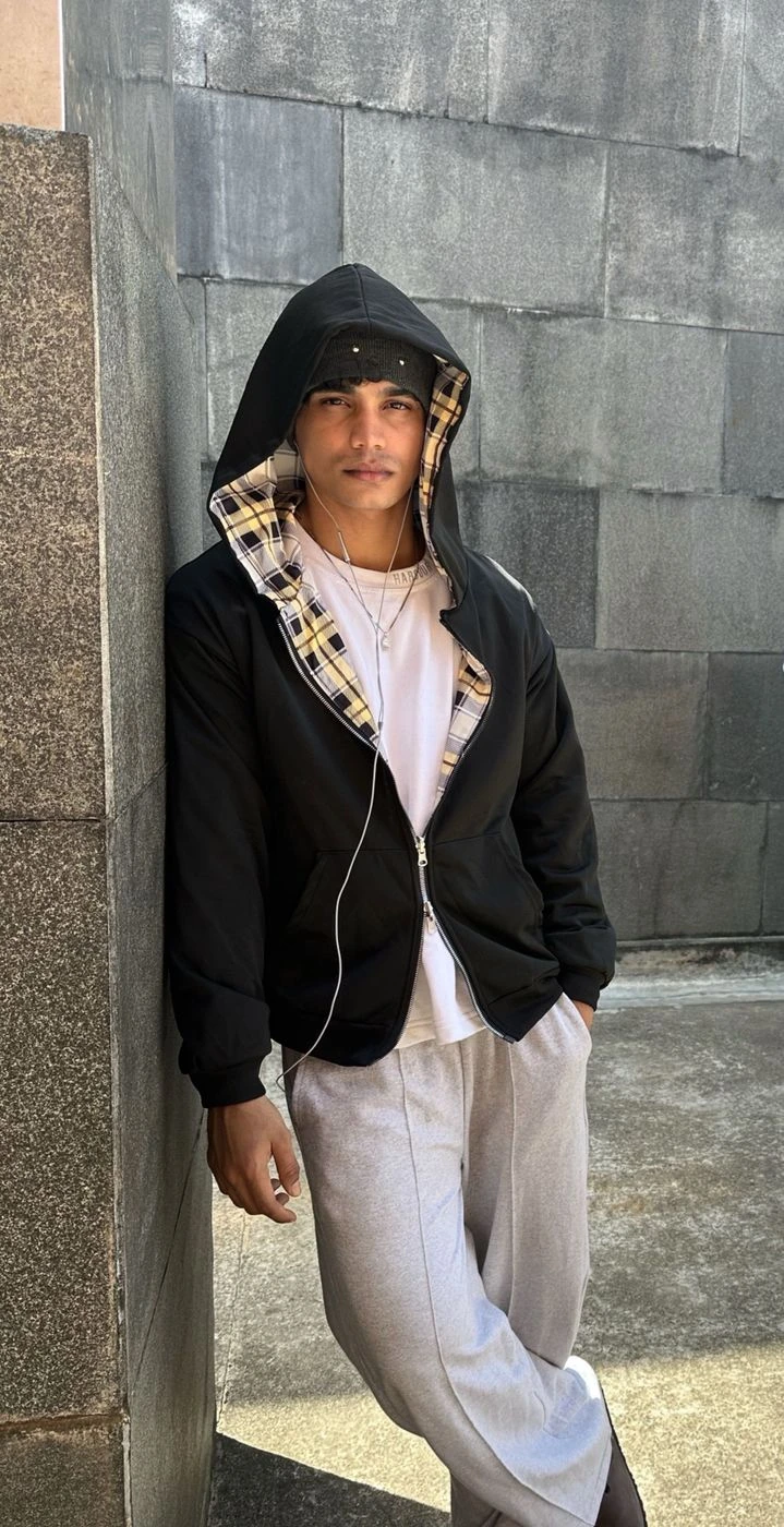 REVERSE THEORY ZIPUP HOODIE-OT 004 5