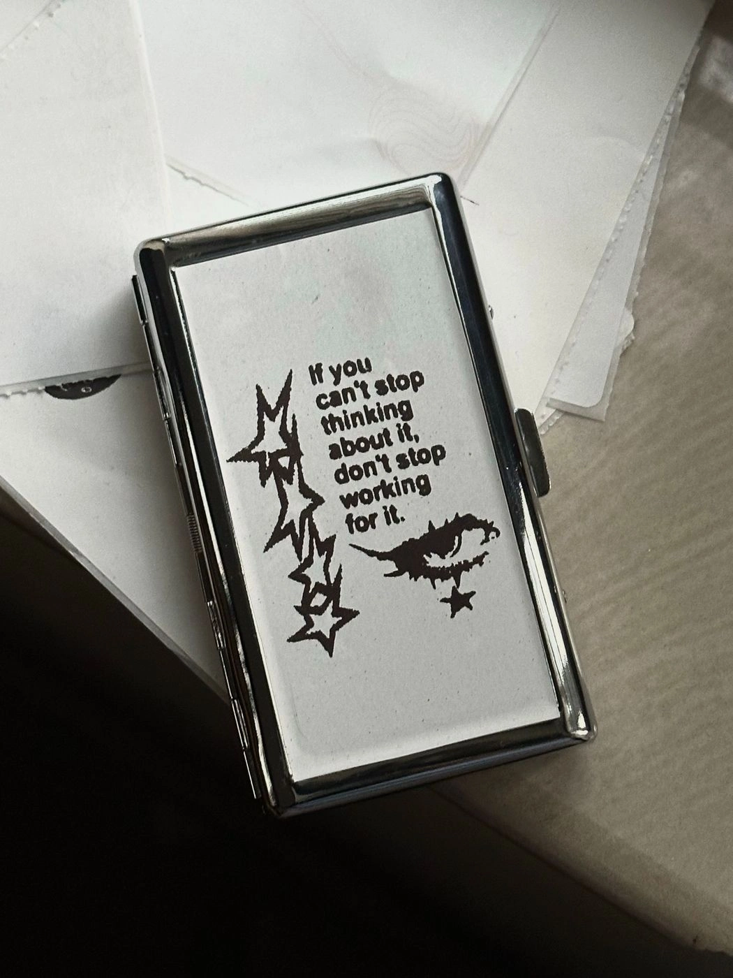 Noir Vault Metal Cig Wallet 1