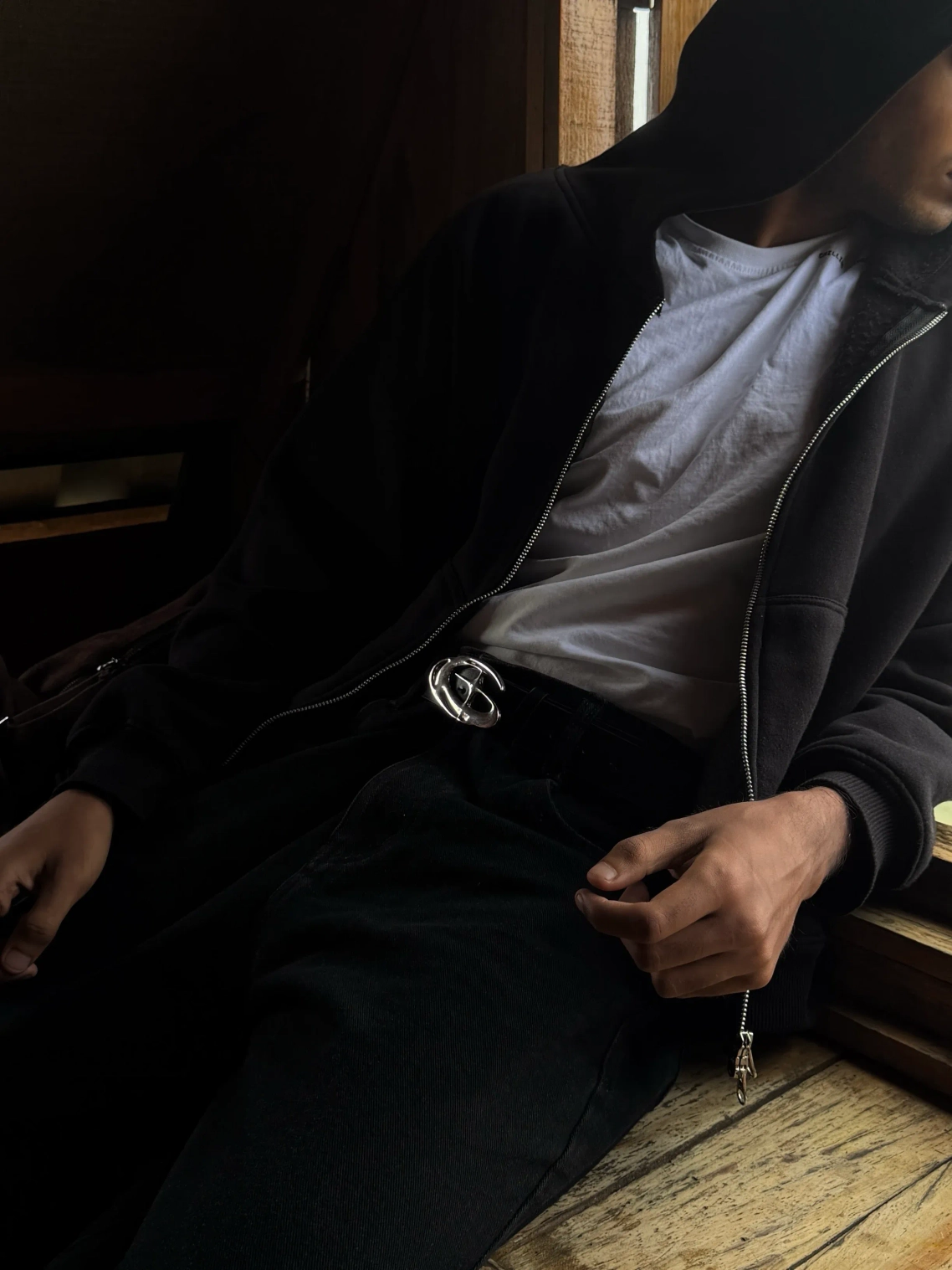 Y2K Hollow Faux Leather Belt 4