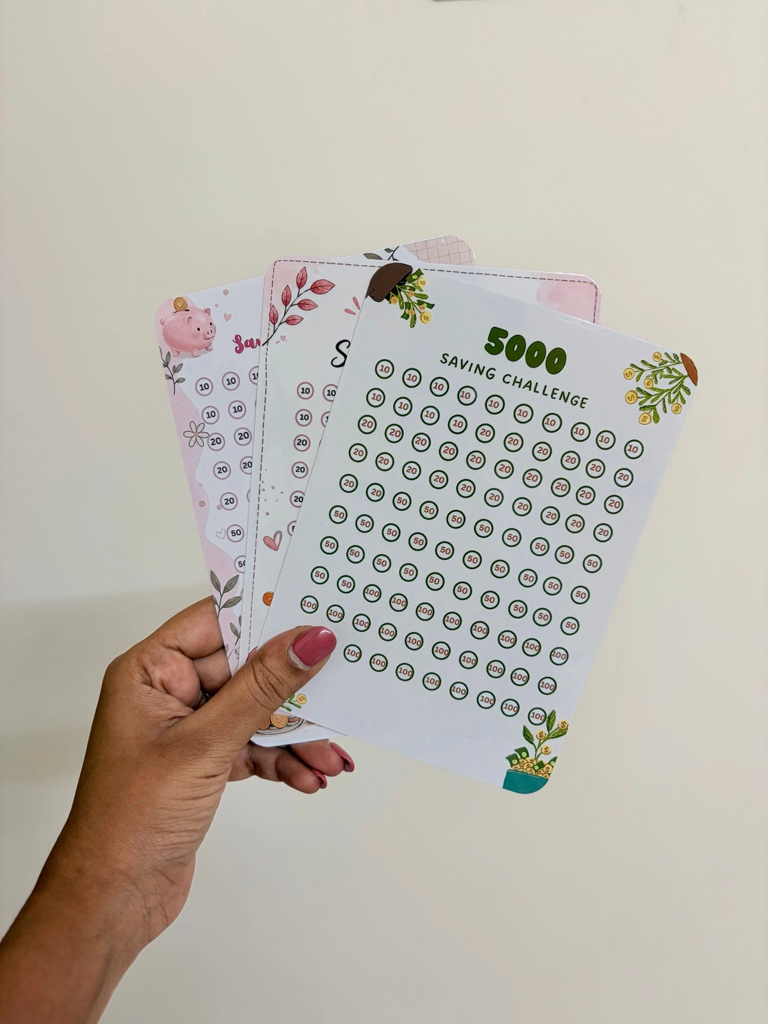 Customised Saving Card(any one)