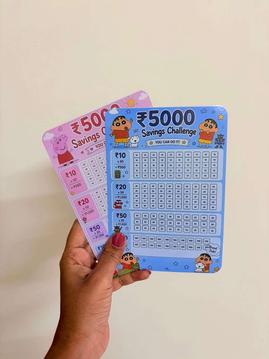 Customised Saving Card(any one) 3