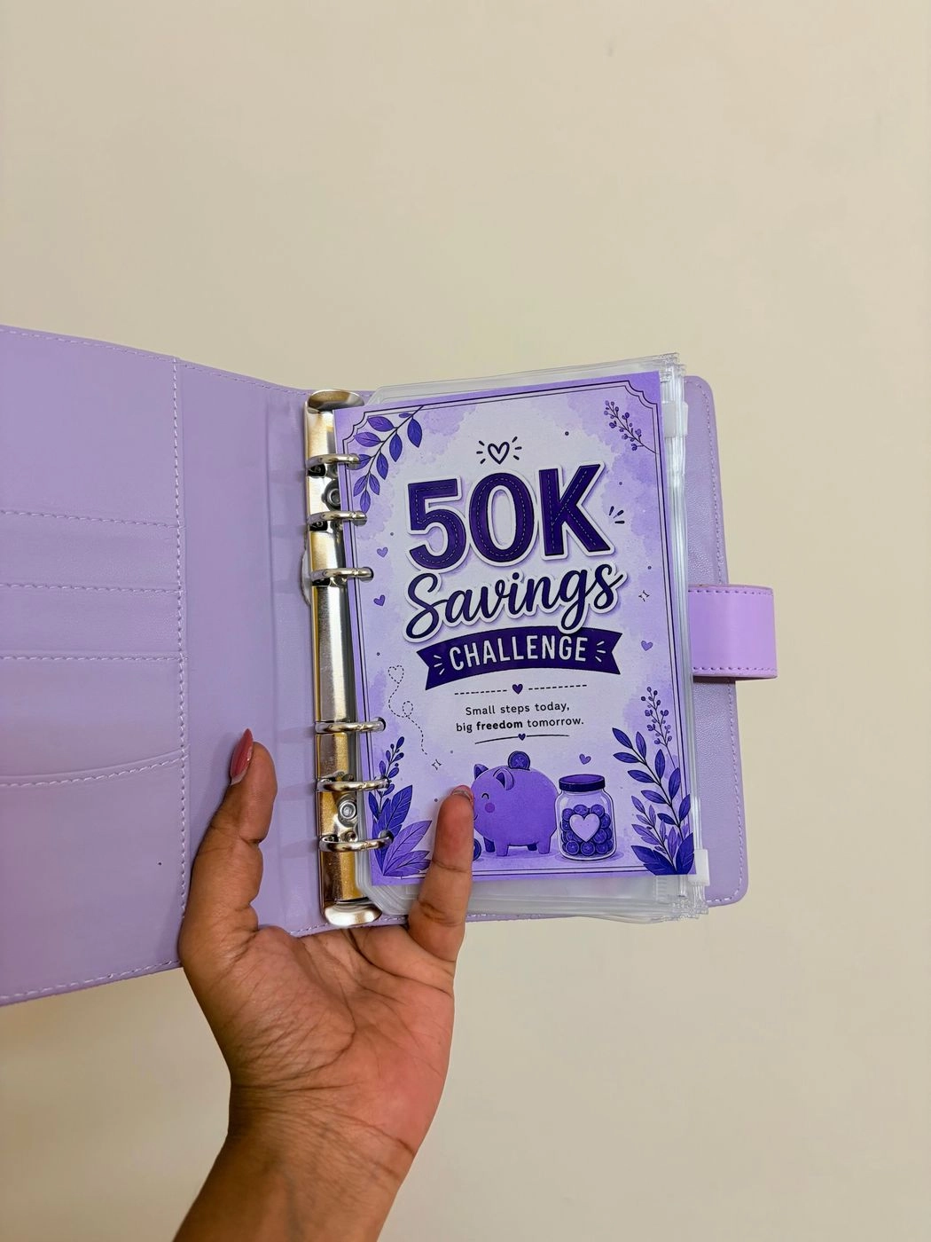 50 k Saving Binder