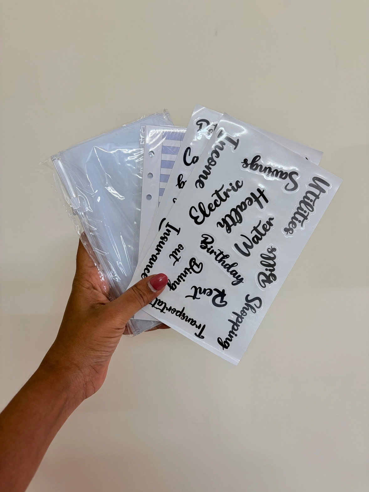 A6 Cash Binder 5