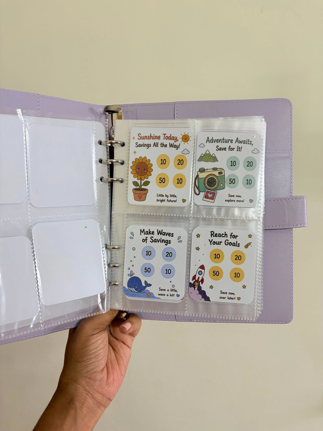 Customised 100 envelope binder(with cards) 3