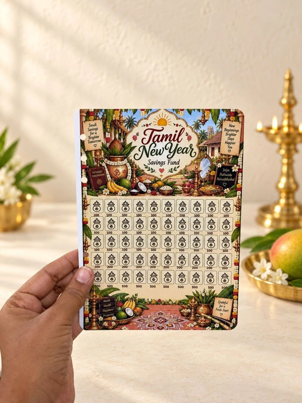 A5 card( Festival theme) 7