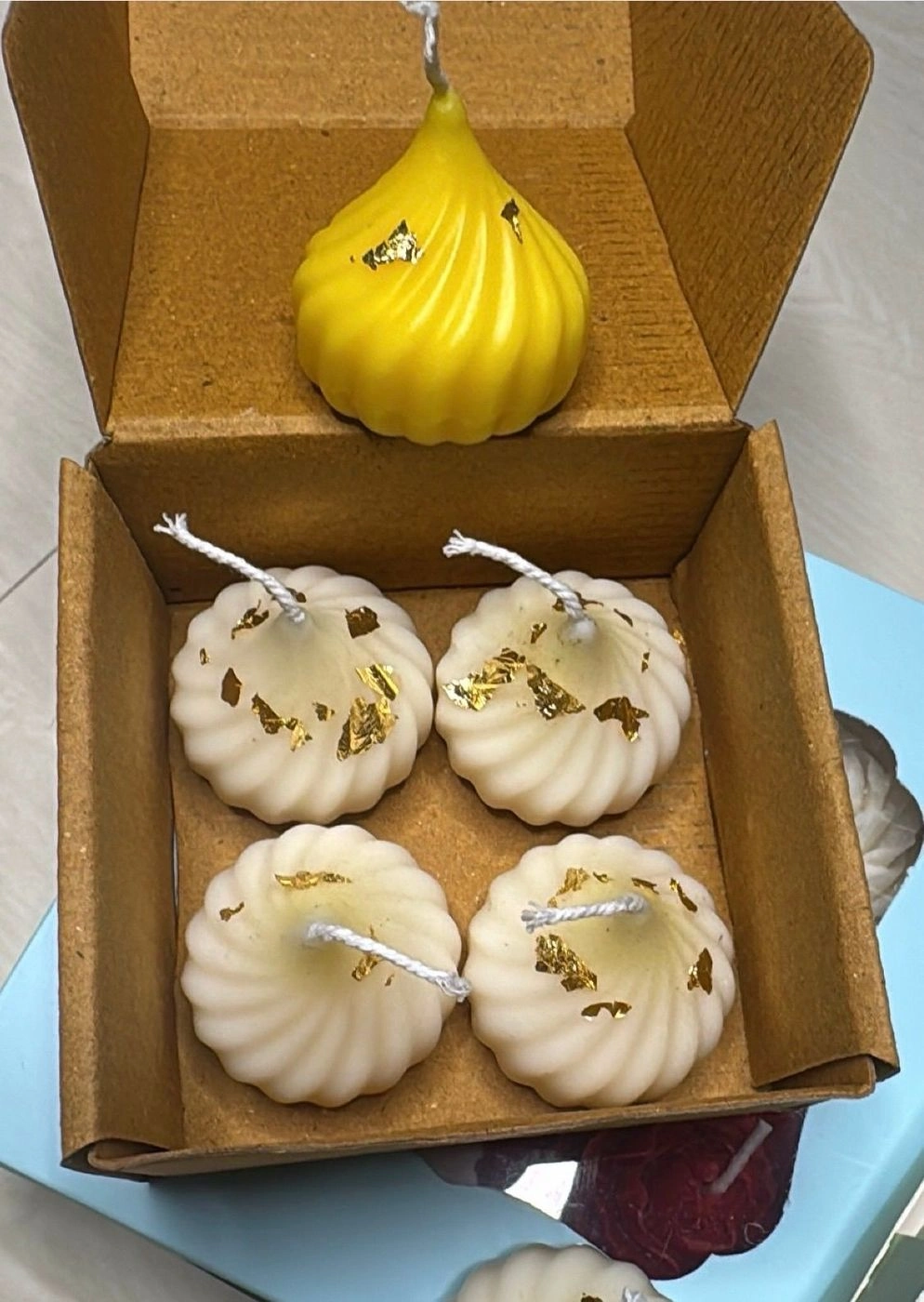 Scented Modak candle 4 piece box