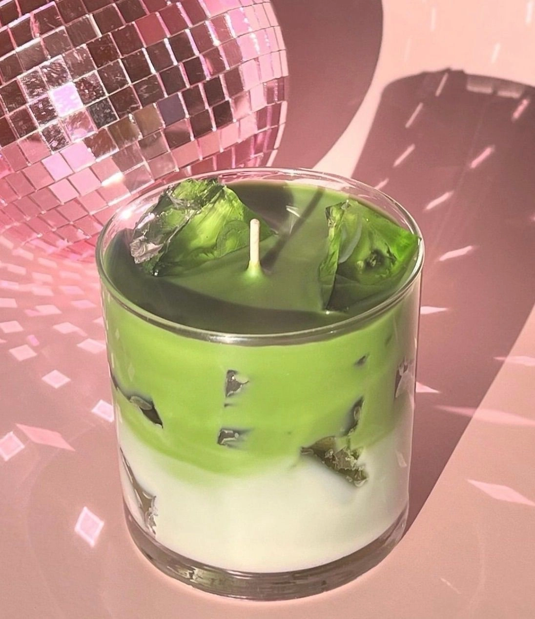 Scented Matcha latte candle