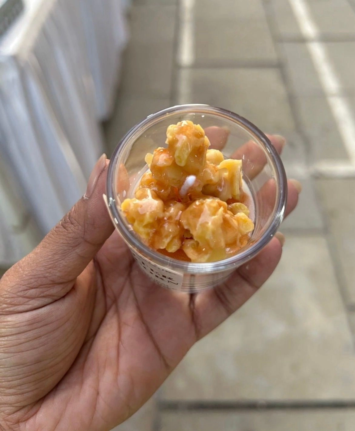 Butter popcorn scented candle 2