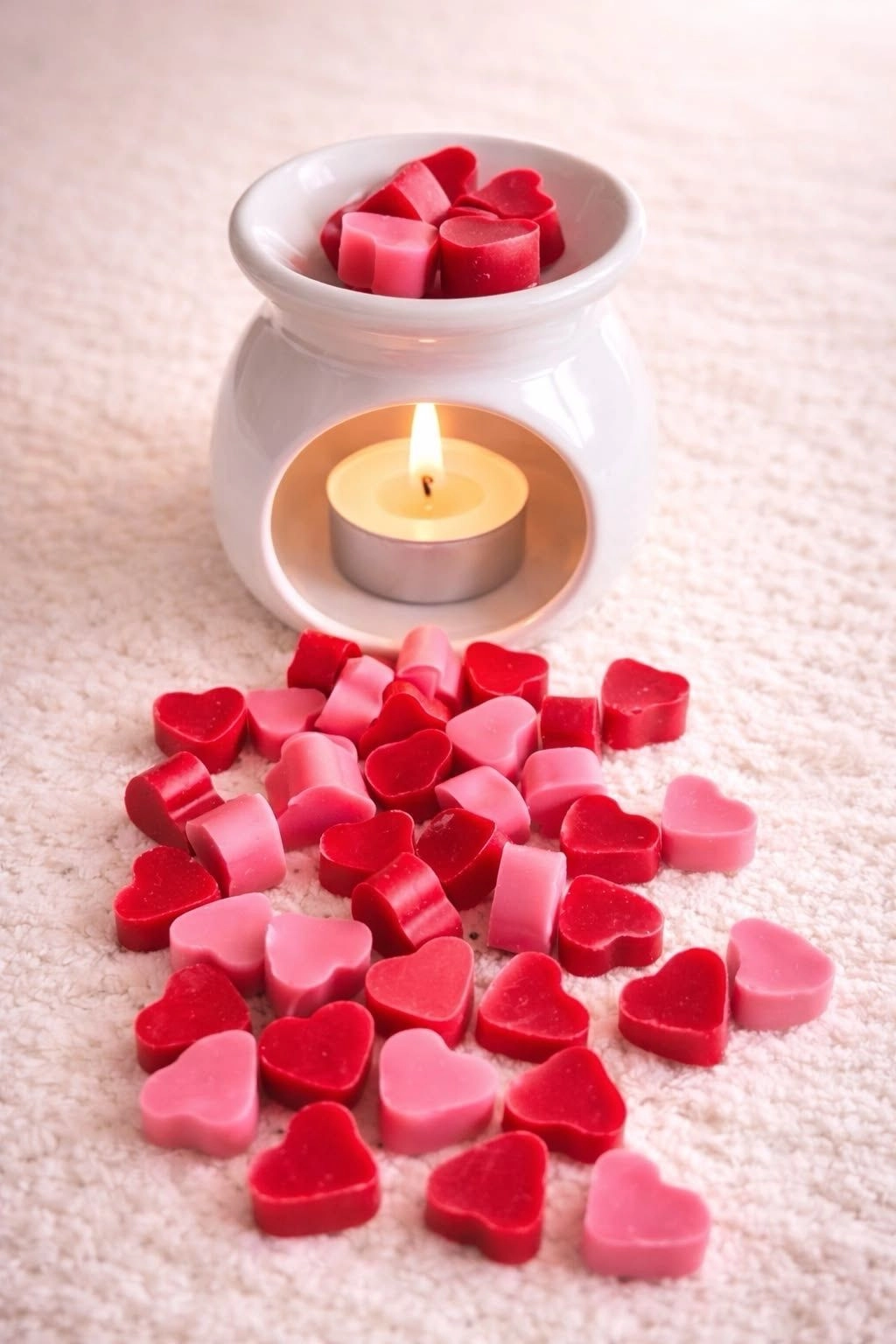 Heart melts 350 gram lavender scented