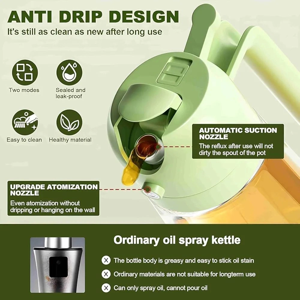 2 in 1 Olive Dispenser and Oil Sprayer 4