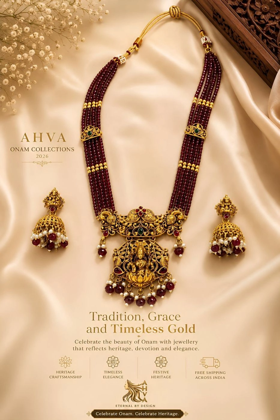 Ananthalakshmi – Kerala Heritage Necklace Set