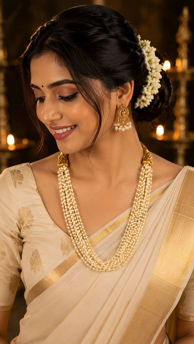 Muthazhaku – Kerala Heritage Necklace Set 3