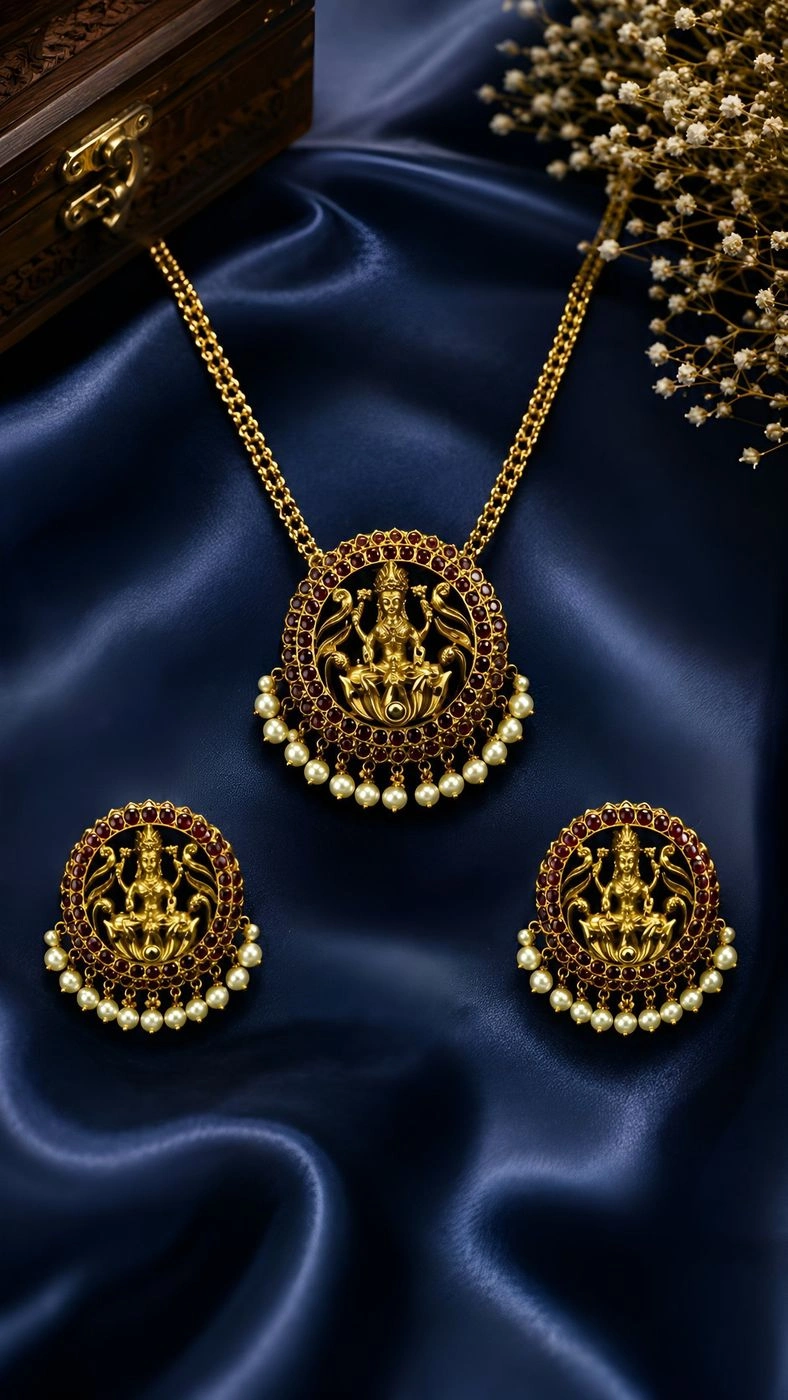 Thirulakshmi – Kerala Heritage Necklace Set
