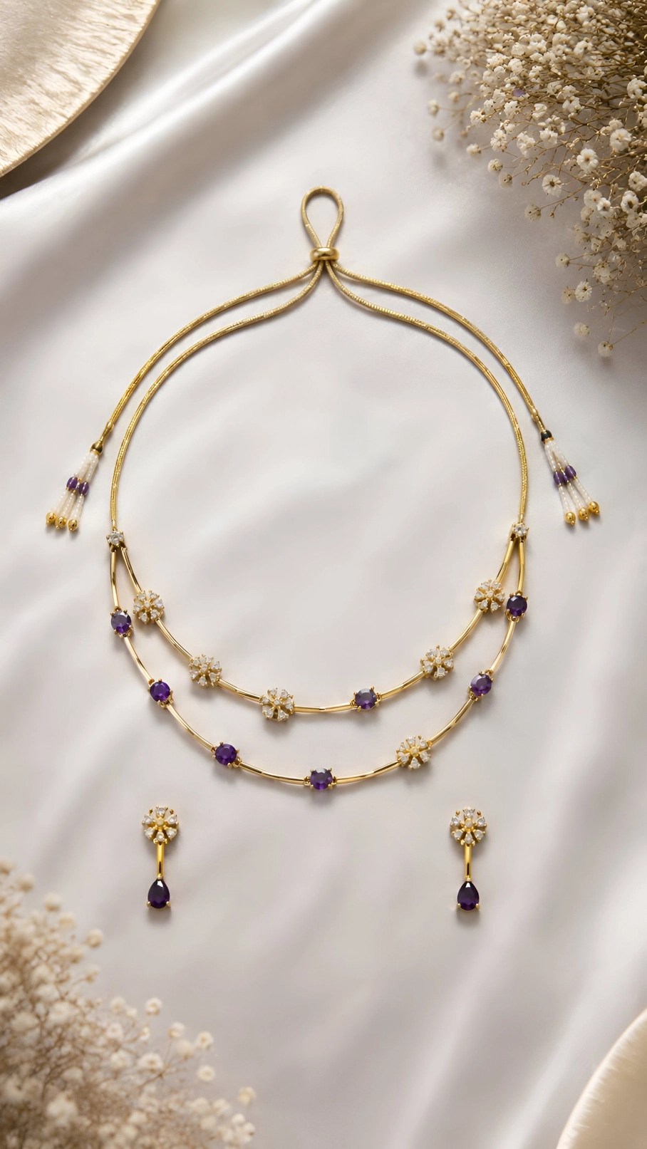 Neelambari – Kerala Heritage Necklace Set