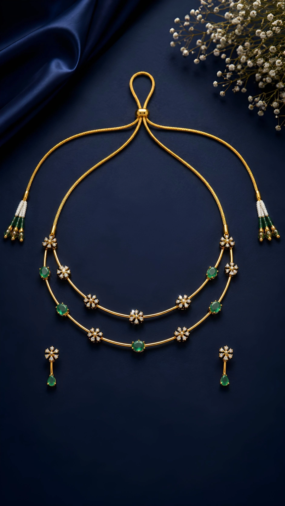 Harithambari – Kerala Heritage Necklace Set