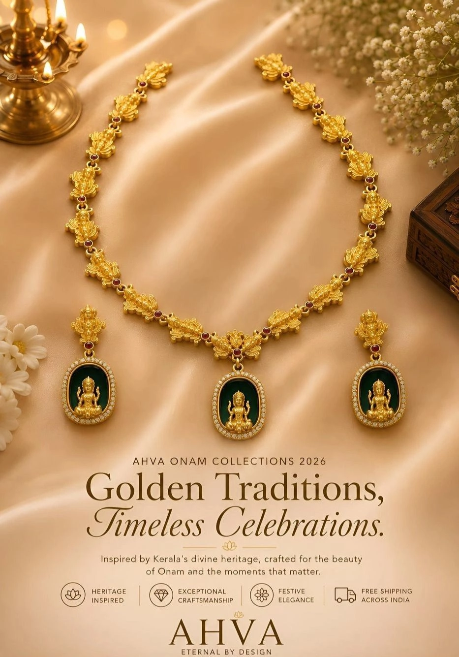 Bhadradeepam – Kerala Heritage Necklace Set