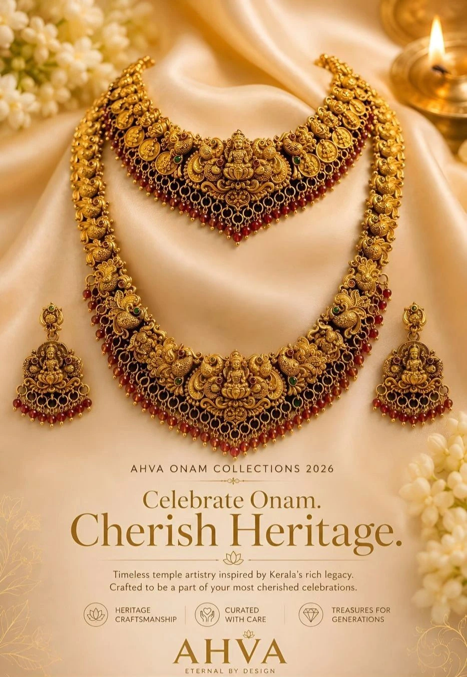 Thiruvaibhavam – Kerala Heritage Necklace Set