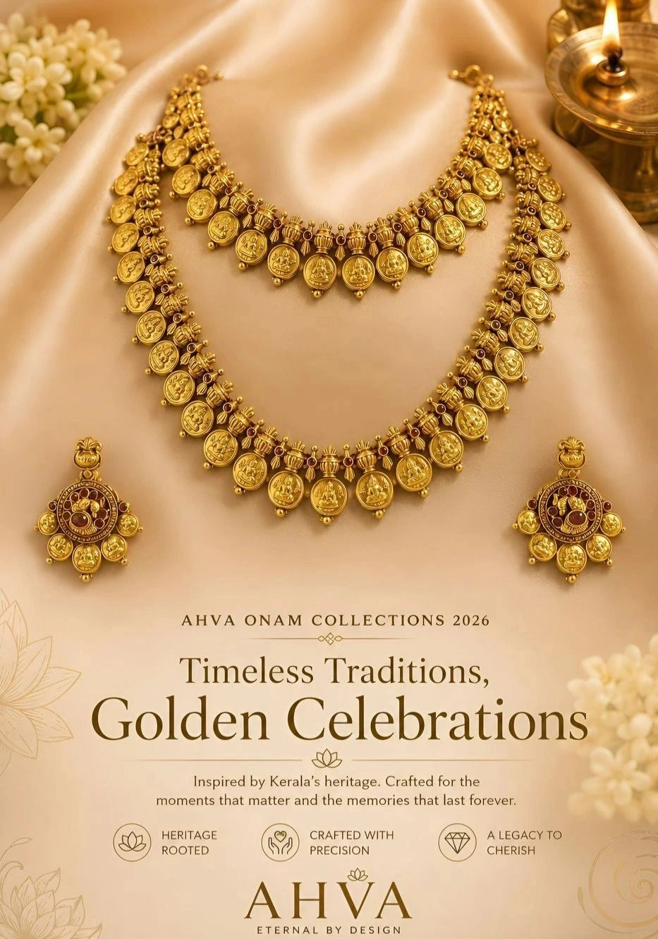 Kasumangalam – Kerala Heritage Necklace Set