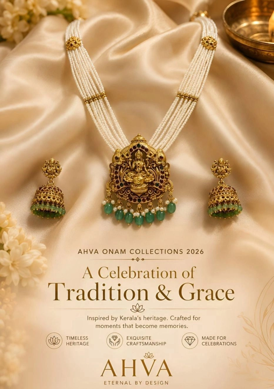 Anaswaram – Kerala Heritage Necklace Set