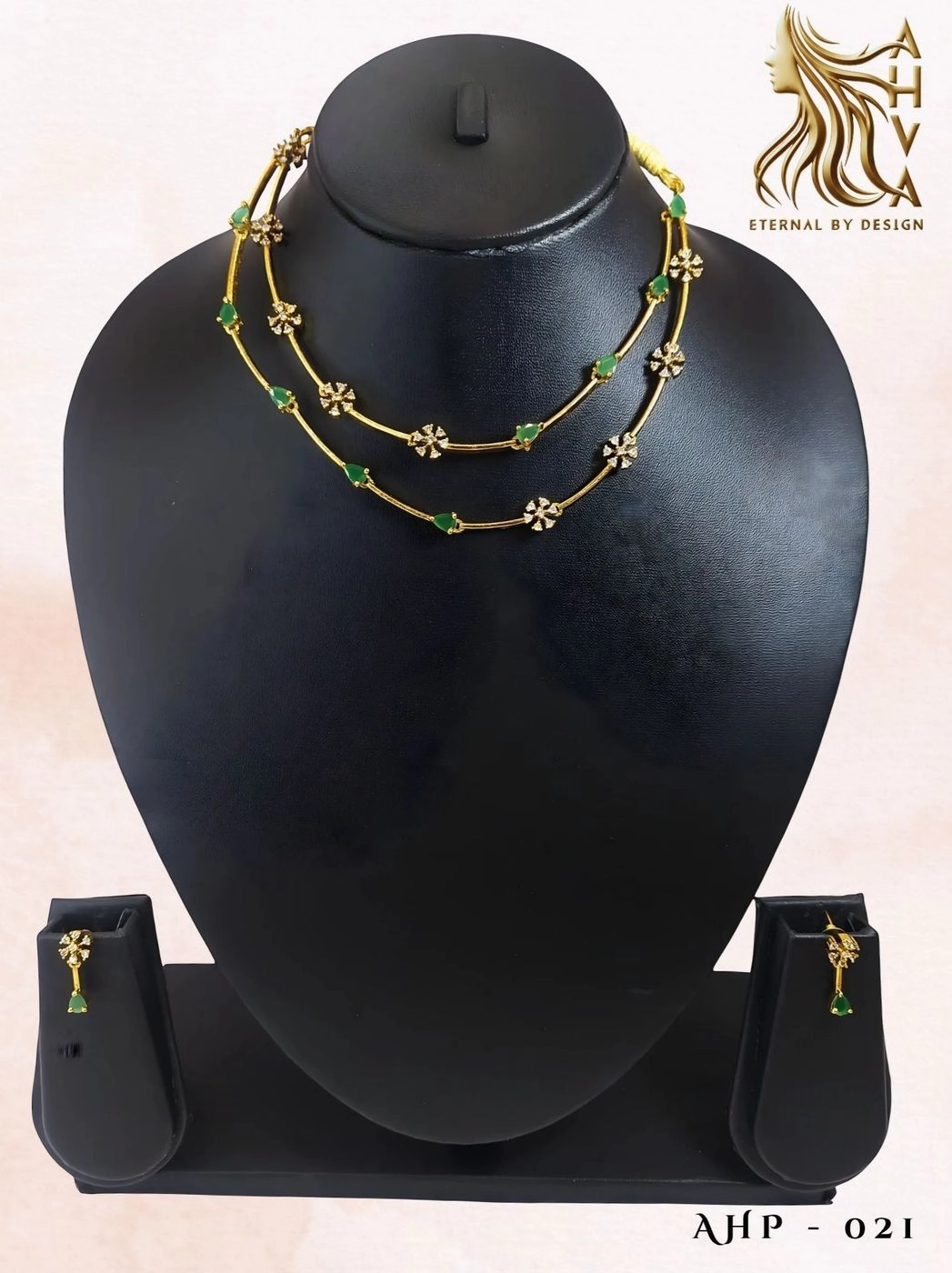 Harithambari – Kerala Heritage Necklace Set 5