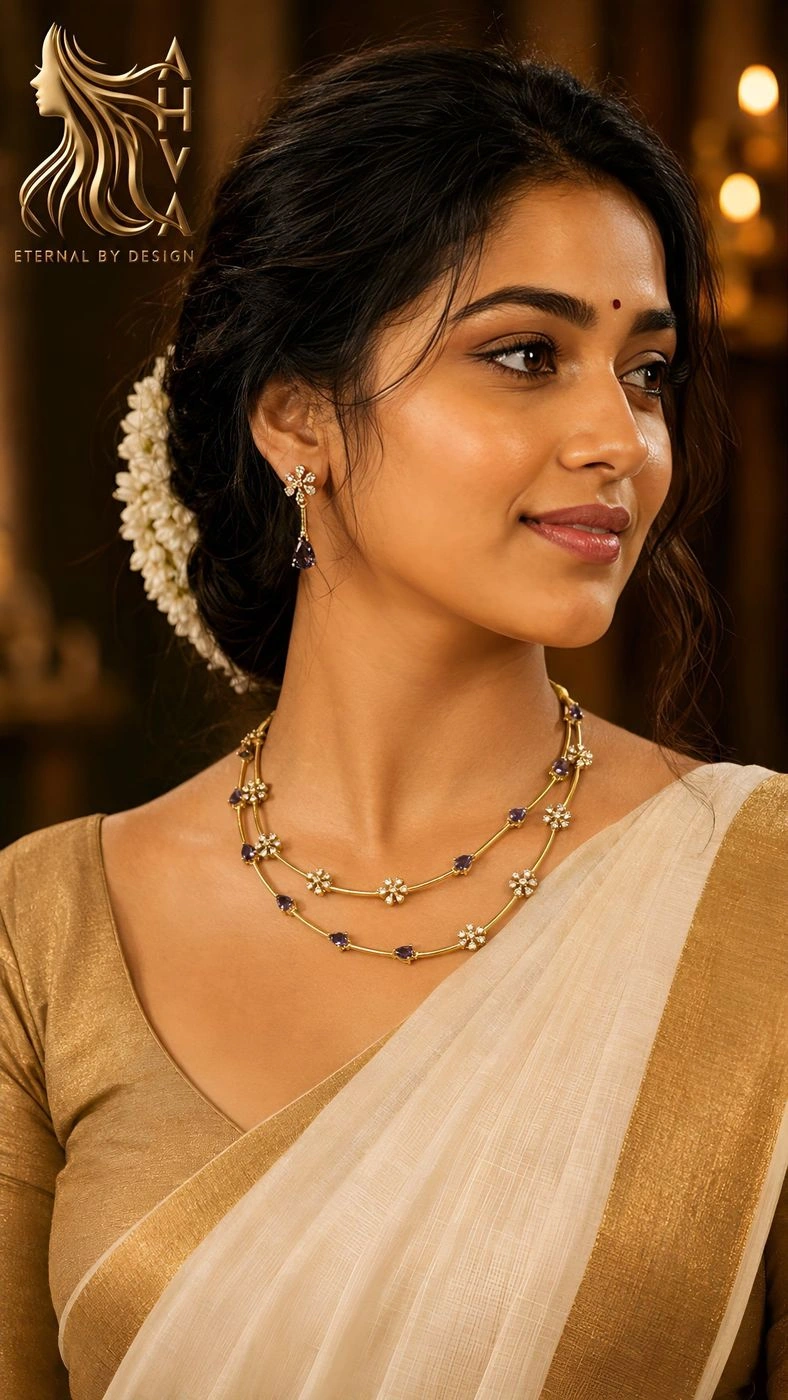 Neelambari – Kerala Heritage Necklace Set