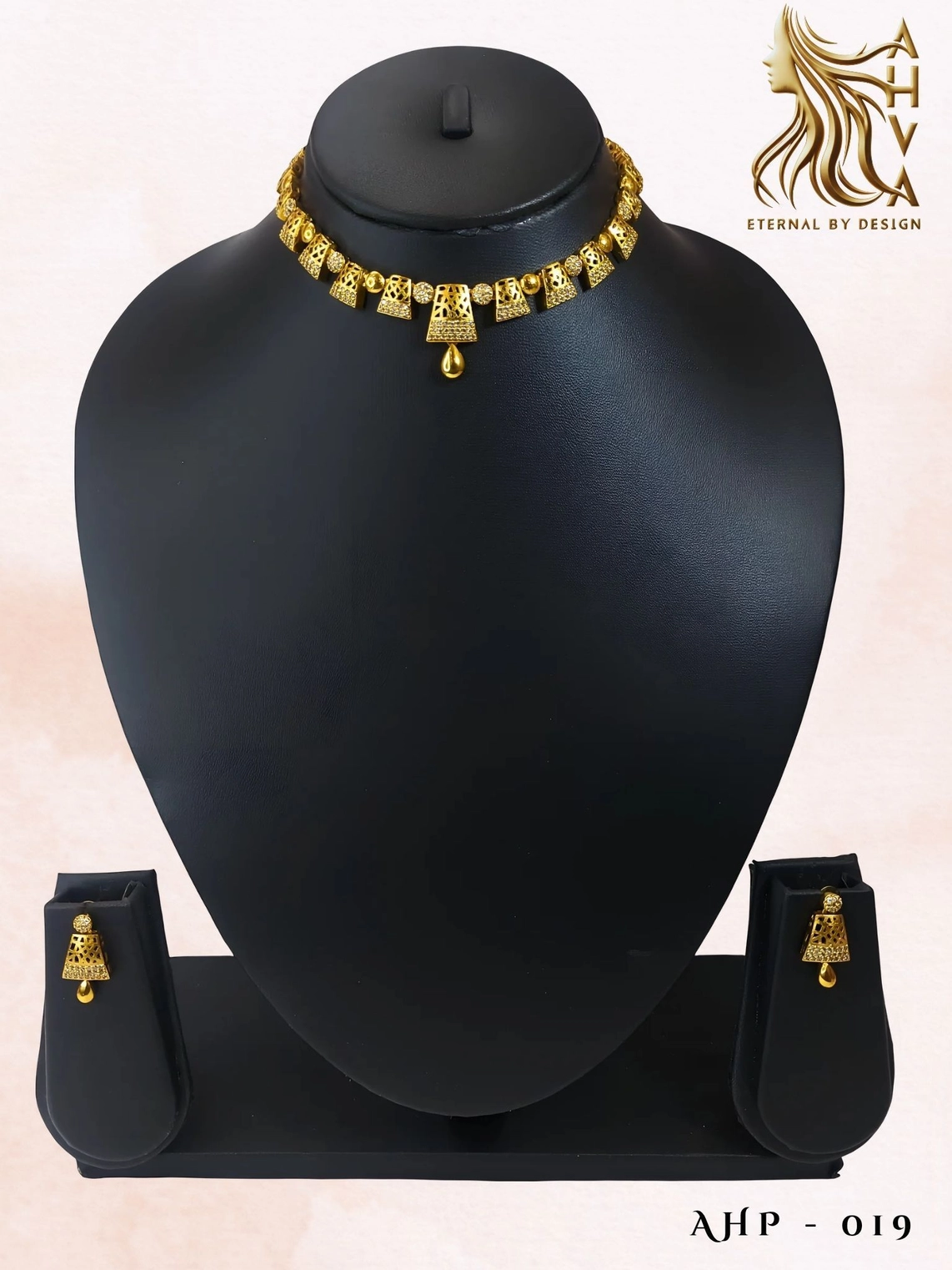 Thirumanjari – Kerala Heritage Choker Necklace Set 5