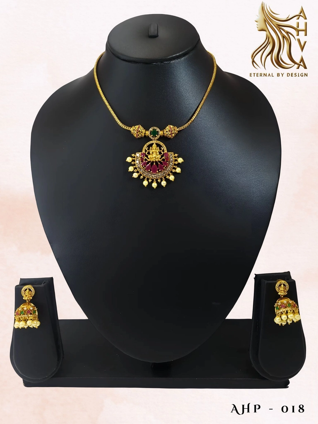 Thirupadmam – Kerala Heritage Necklace Set 5