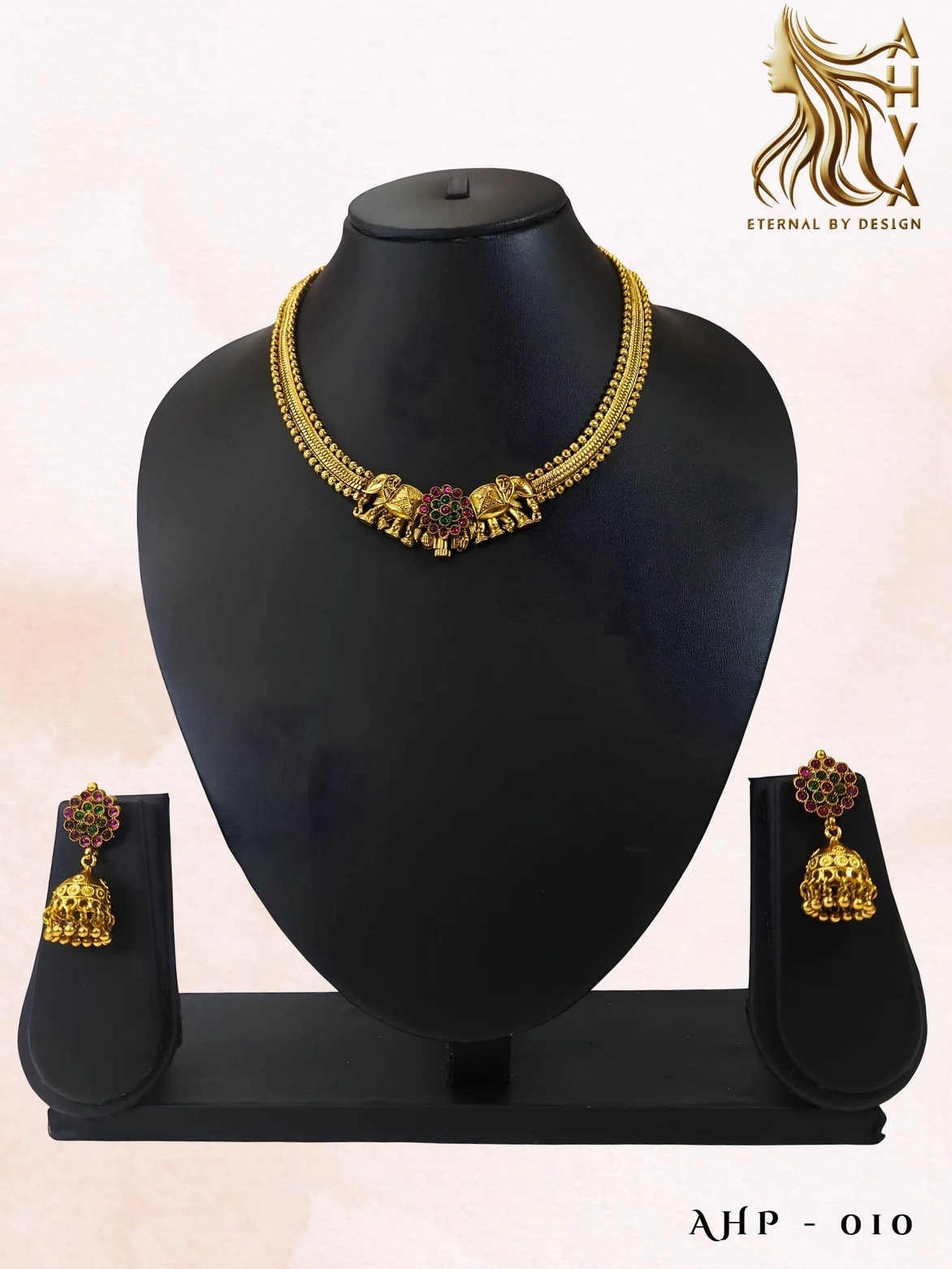 Gajalakshmi – Kerala Heritage Necklace Set 5