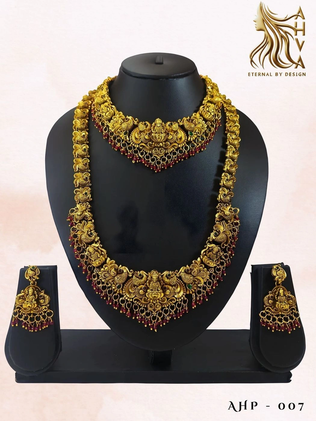 Thiruvaibhavam – Kerala Heritage Necklace Set 5