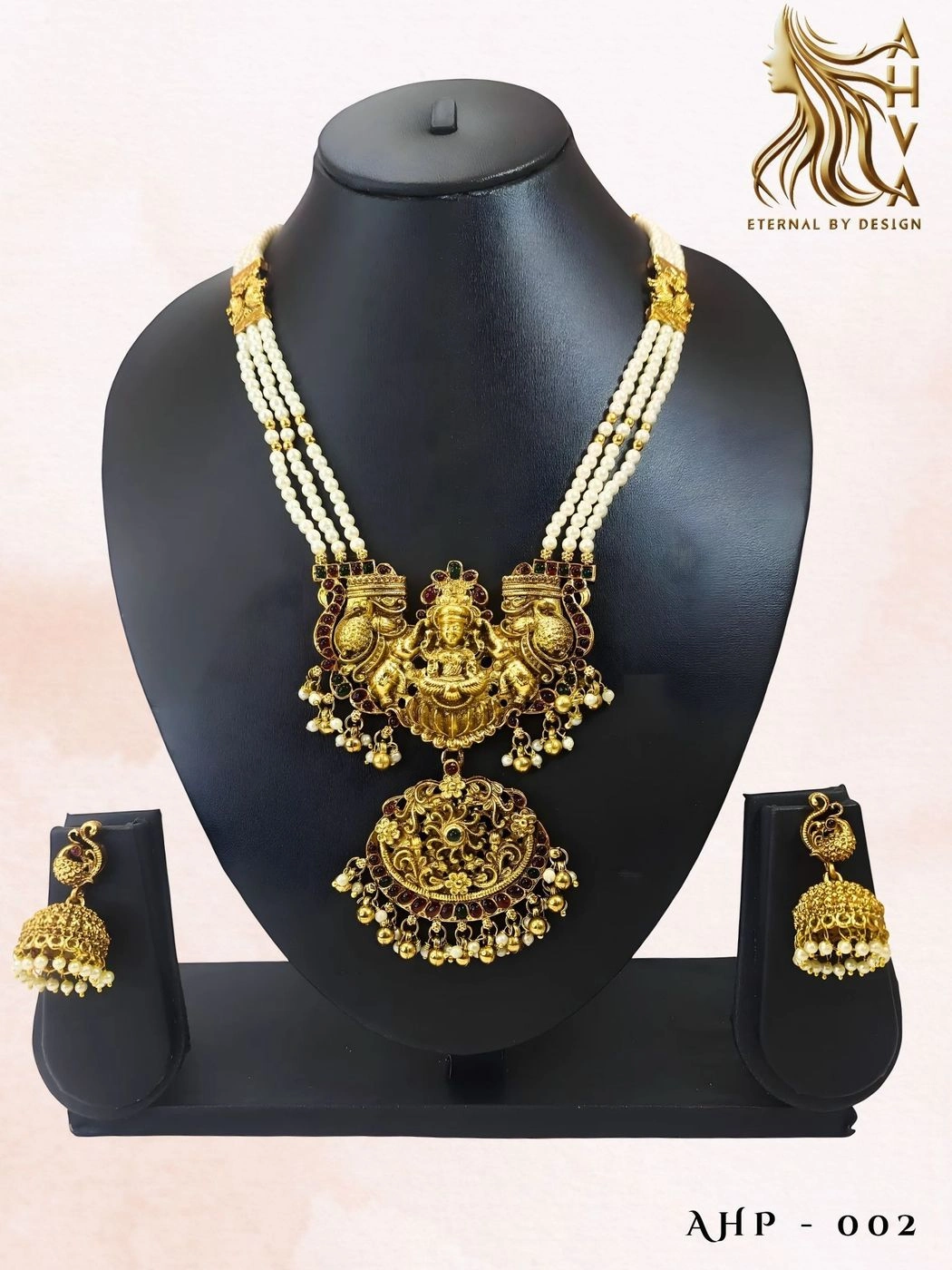 Shwethamala – Kerala Heritage Necklace Set 3