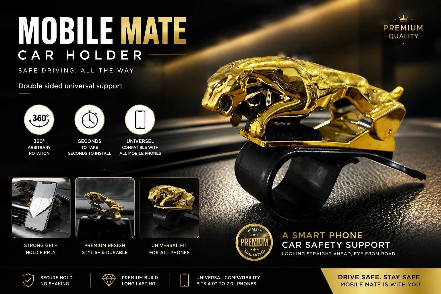 Mobile matte car holder📱🔥🔥 premium