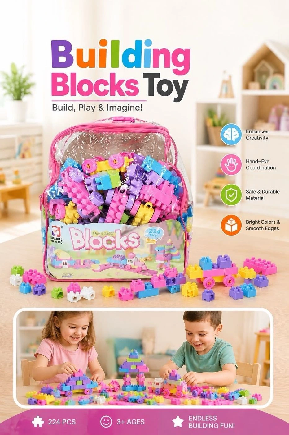*_🧩 Building Blocks Toy 🌈_*