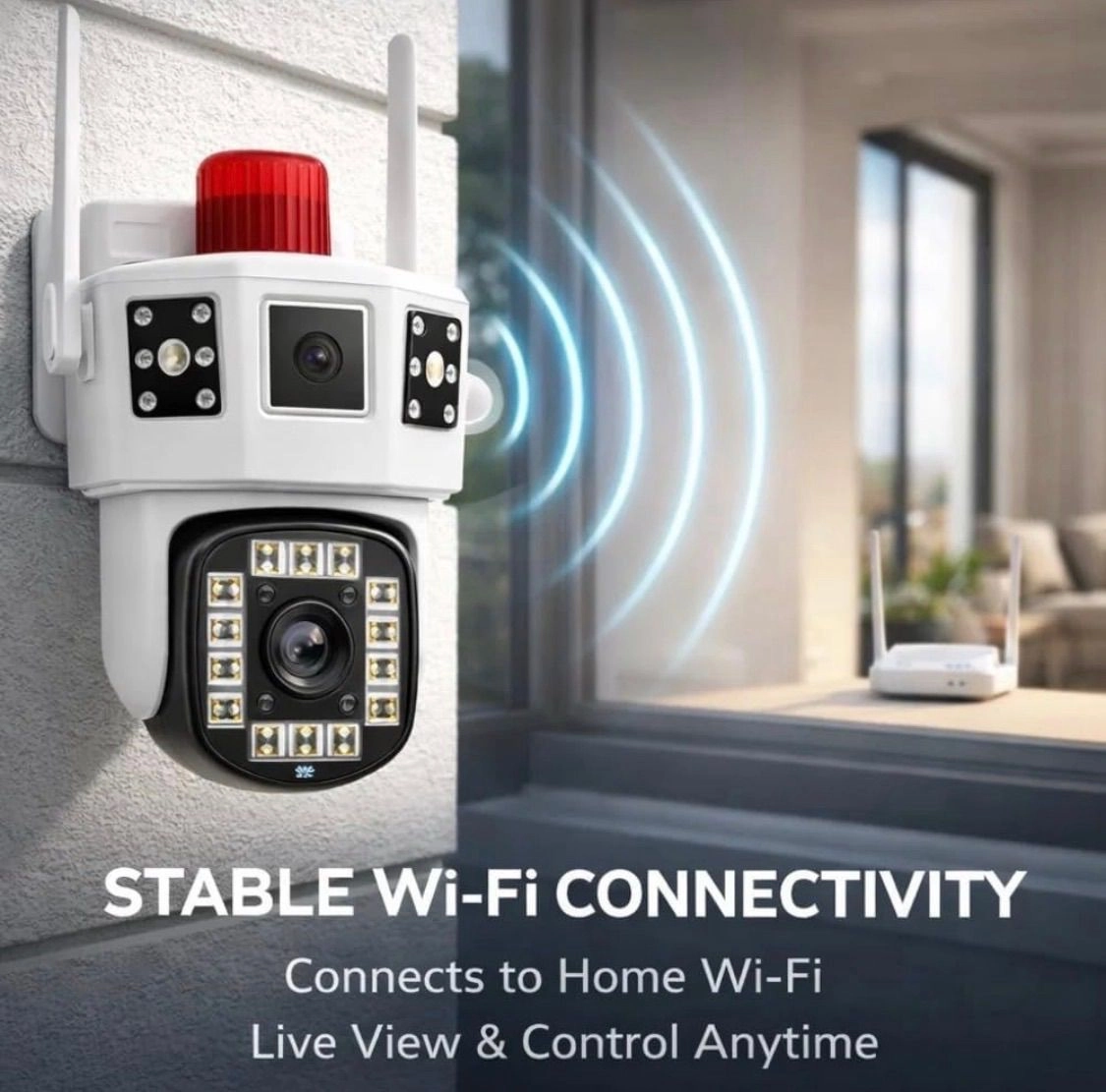 Wi-Fi cam with ulta colour light security 🔥📸 3