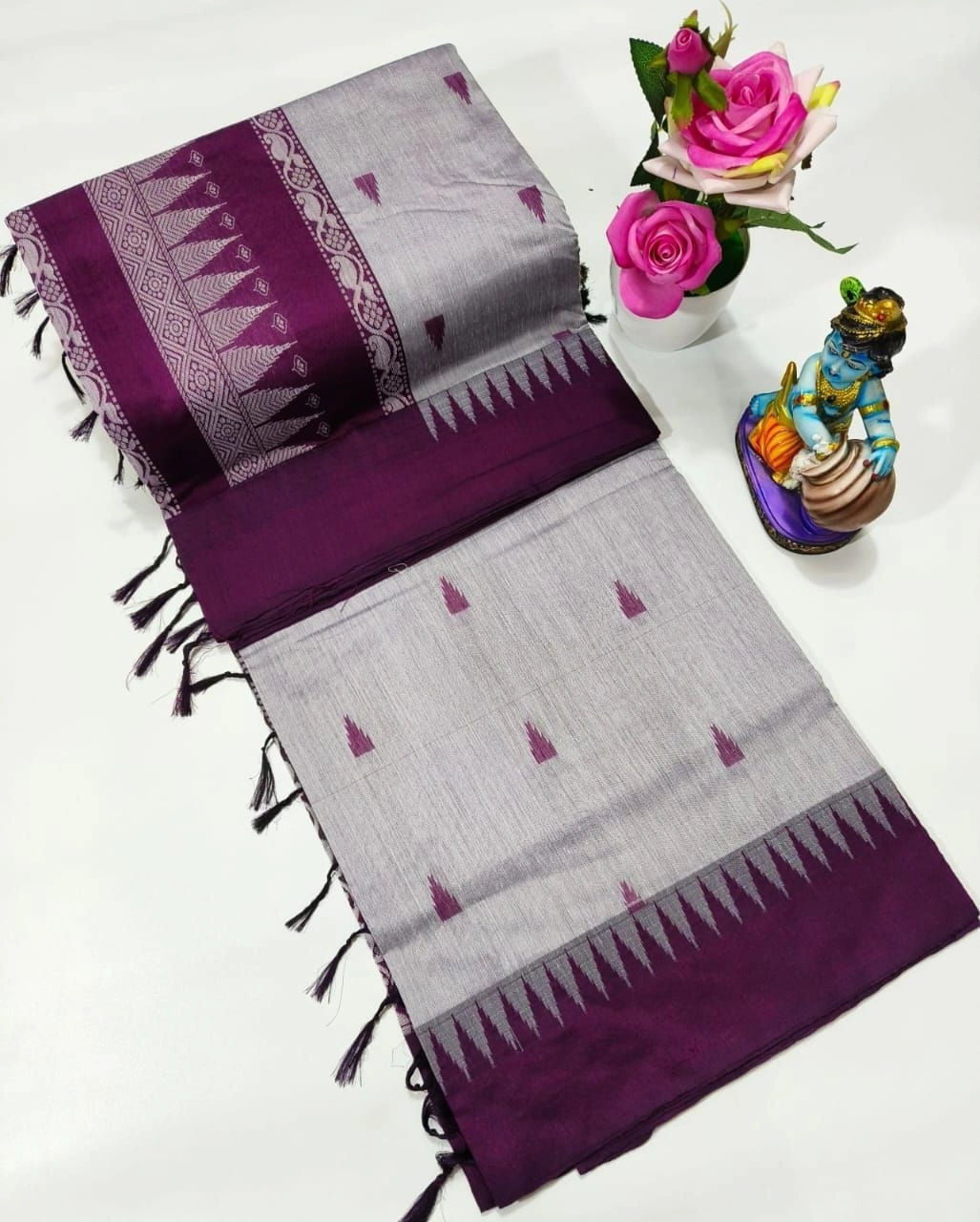 Cotton saree