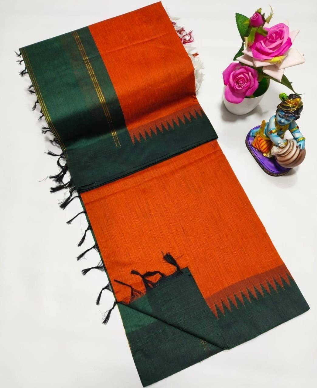 Cotton saree