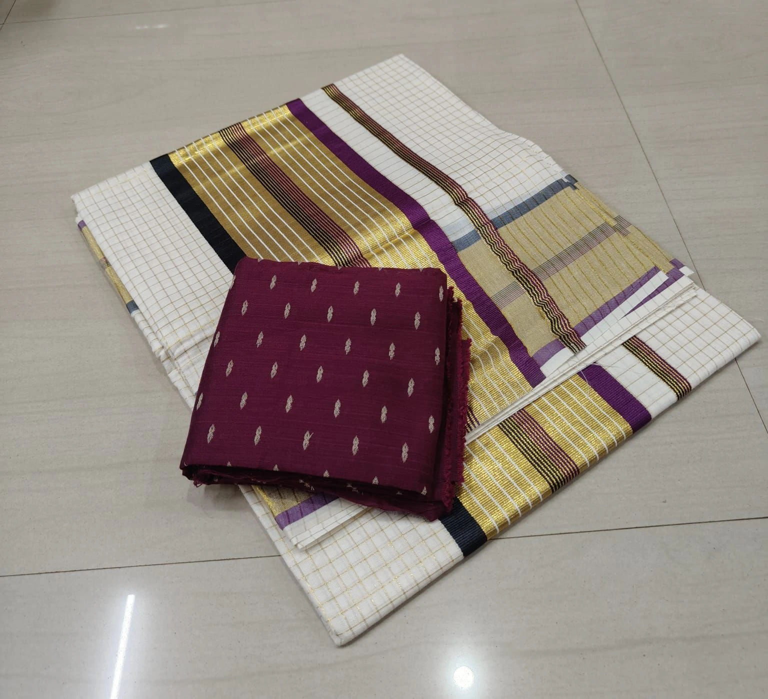 SET SAREE ( Blouse Extra) + 180 2