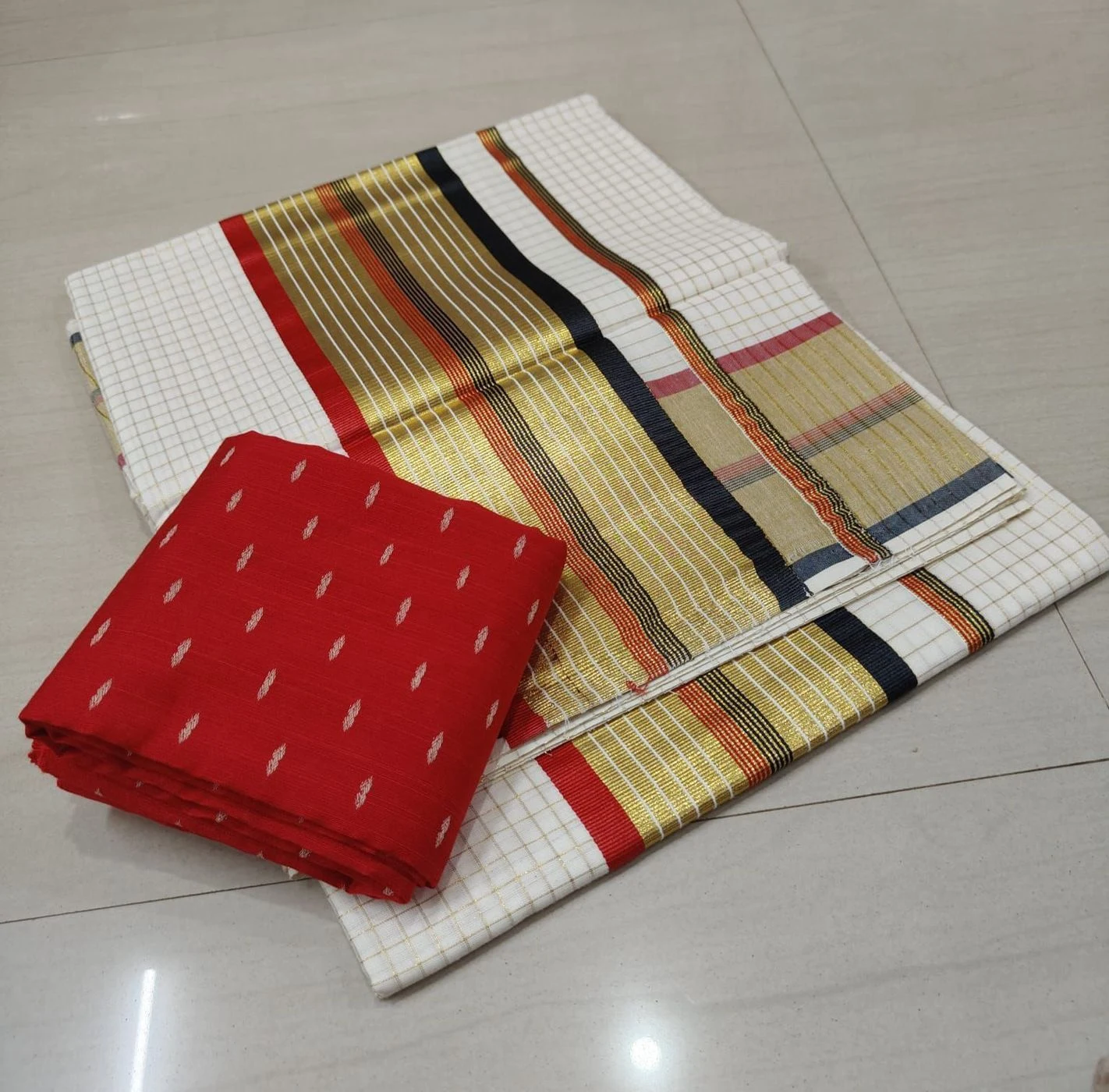 SET SAREE ( Blouse Extra) + 180 4
