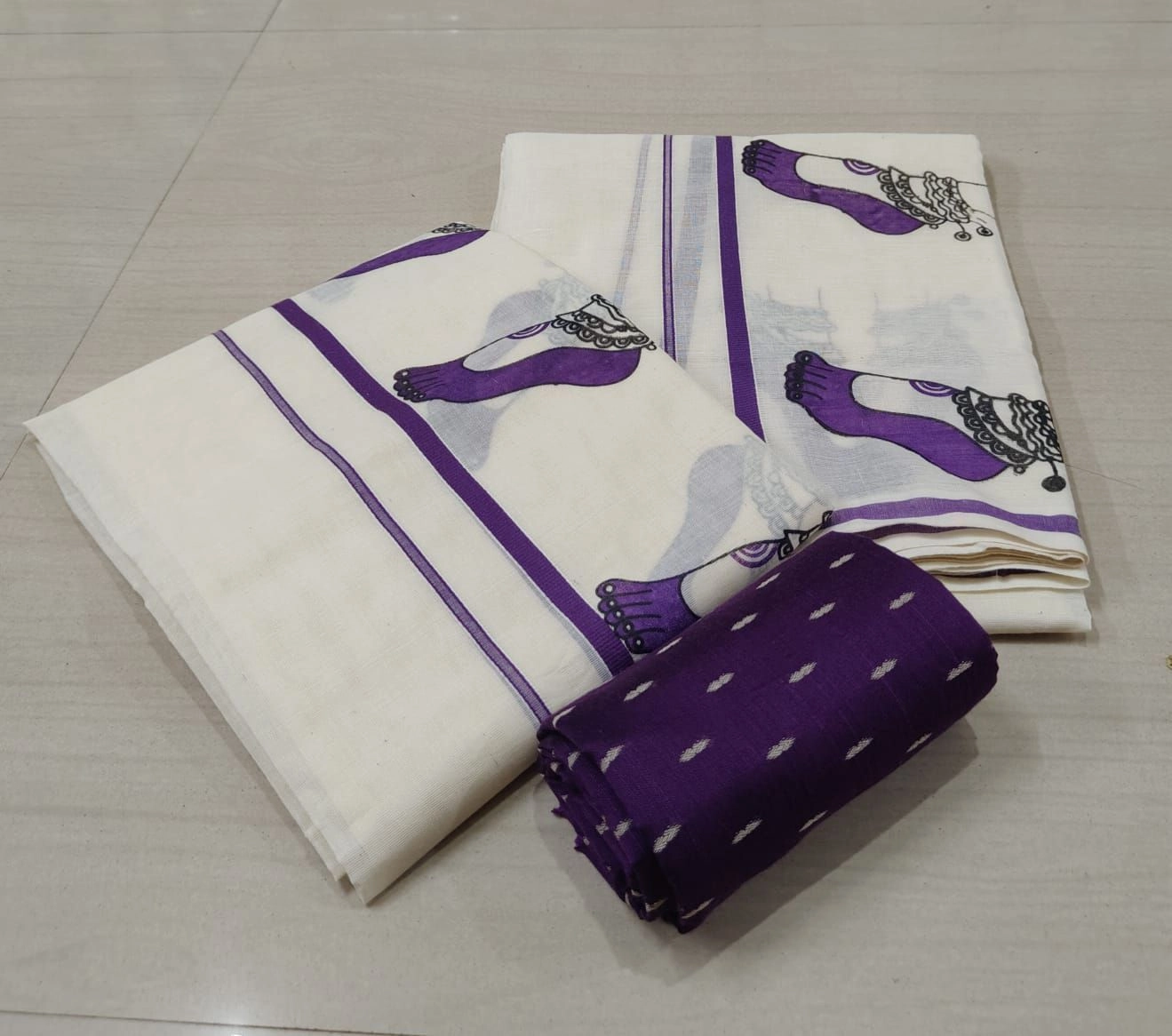 Set Mundu ( Blouse ₹180) 5