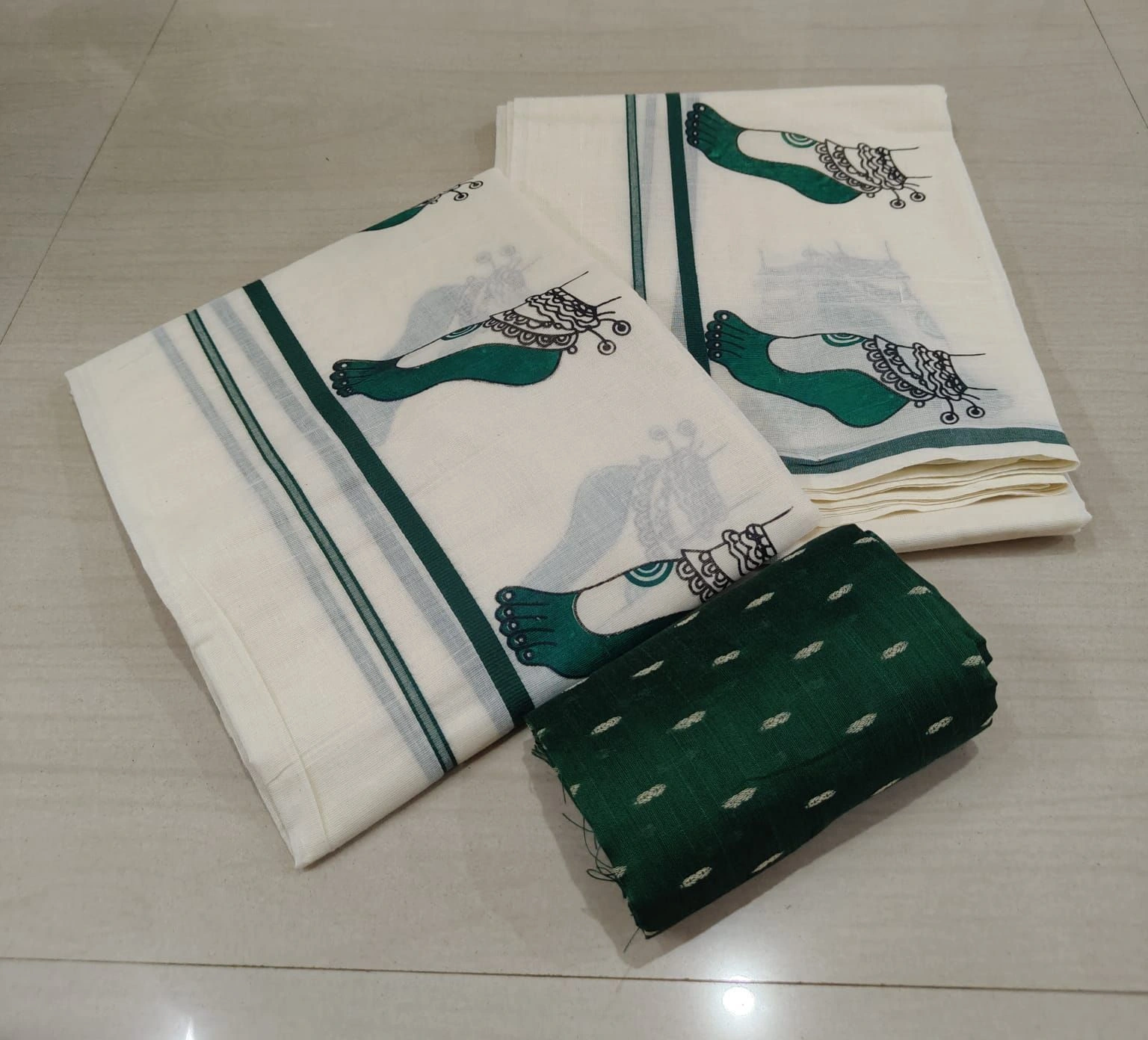 Set Mundu ( Blouse ₹180) 6
